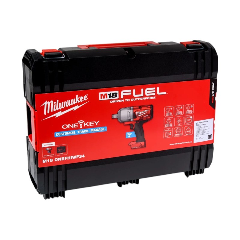 Гайковерт аккумуляторный ударный Milwaukee M18 ONEFHIWF34-0X Fuel