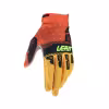 Велоперчатки Leatt Moto 2.5 X-Flow Glove Citrus, оранжевый/желтый, размер L