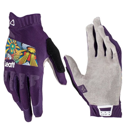 Велоперчатки Leatt MTB 2.0 X-Flow Glove Area 51, черный/серый, размер L