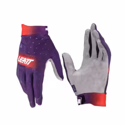 Велоперчатки Leatt Moto 2.5 X-Flow Glove SunDown, фиолетовый, размер L