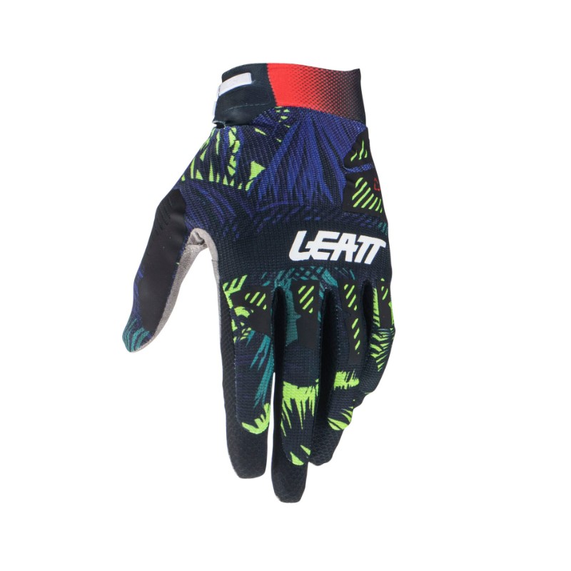 Велоперчатки Leatt Moto 2.5 X-Flow Glove Jungle, разноцветный, размер M