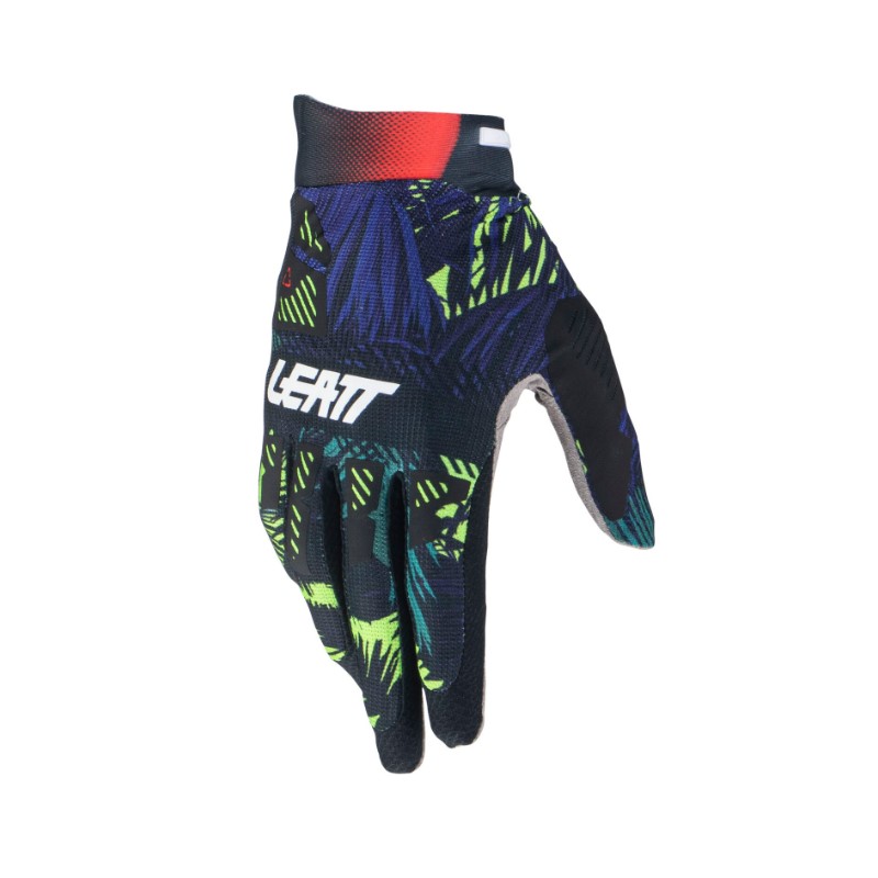 Велоперчатки Leatt Moto 2.5 X-Flow Glove Jungle, разноцветный, размер M