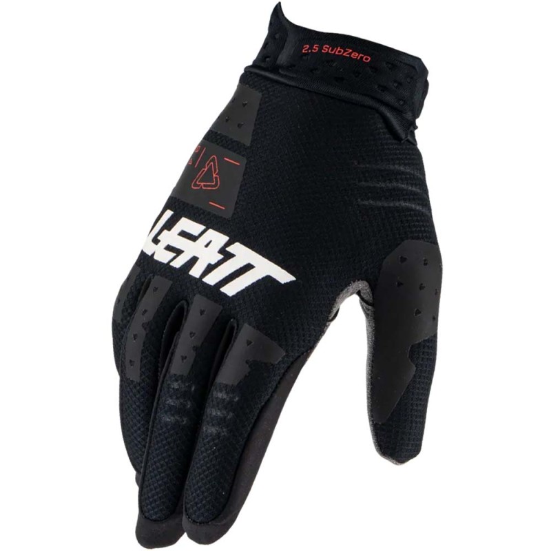 Велоперчатки Leatt Moto 2.5 SubZero Glove Black, черный, размер L