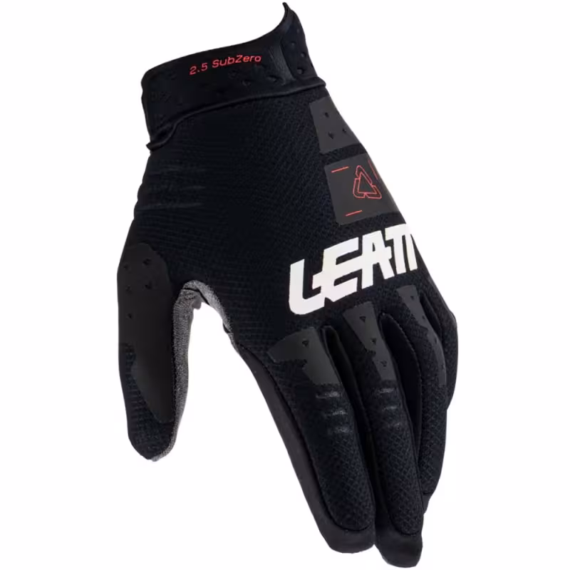 Велоперчатки Leatt Moto 2.5 SubZero Glove Black, черный, размер L