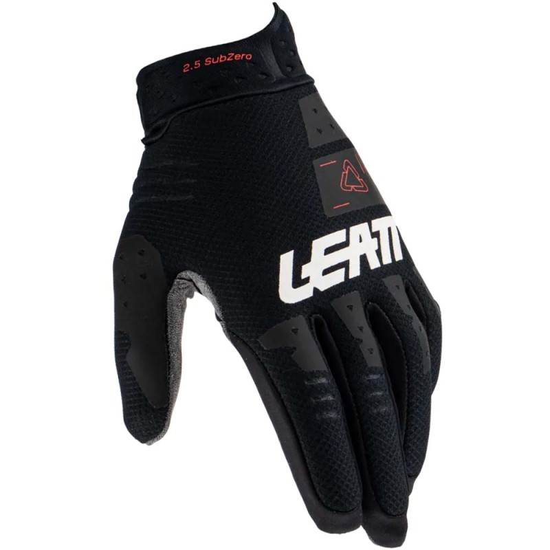 Велоперчатки Leatt Moto 2.5 SubZero Glove Black, черный, размер L