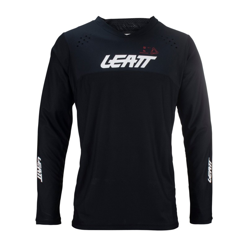 Джерси мужское Leatt Moto 4.5 Enduro Jersey, полиэстер, черный, размер XL