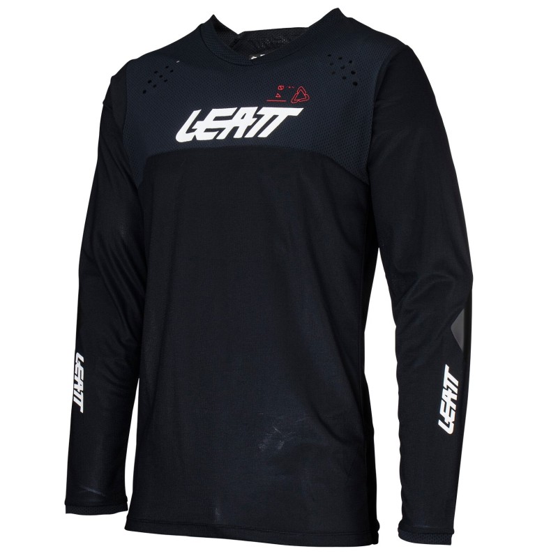 Джерси мужское Leatt Moto 4.5 Enduro Jersey, полиэстер, черный, размер XL