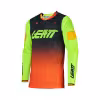 Джерси мужское Leatt Moto 4.5 Lite Jersey Citrus, полиэстер, зеленый, размер XL (52)
