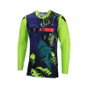 Джерси мужское Leatt Moto 5.5 UltraWeld Jersey Jungle, полиэстер, зеленый/синий, размер XL