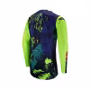 Джерси мужское Leatt Moto 5.5 UltraWeld Jersey Jungle, полиэстер, зеленый/синий, размер XL