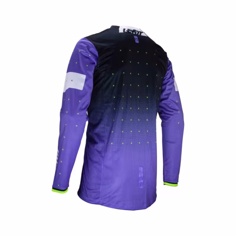 Джерси мужское Leatt Moto 4.5 Lite Jersey UV, полиэстер, фиолетовый, размер XL (52)
