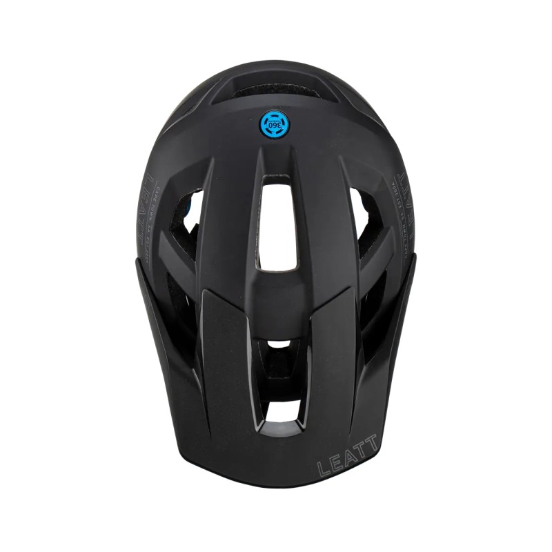 Велошлем Leatt MTB All Mountain 2.0 Helmet Stealth, черный, размер L