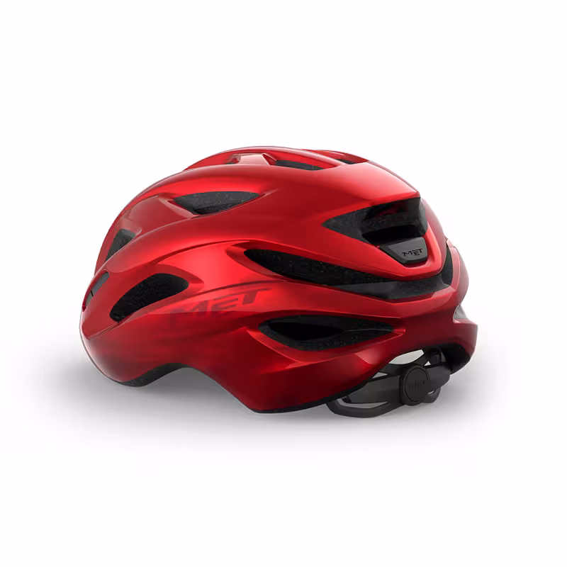 Велошлем Met Idolo Metallic Red, красный, размер XL