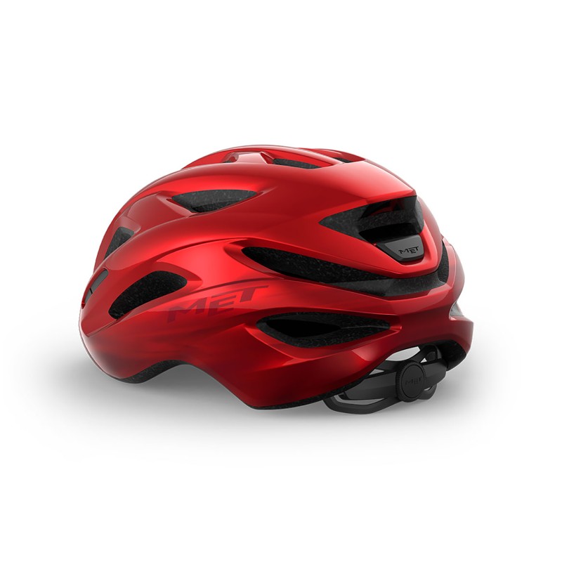 Велошлем Met Idolo Metallic Red, красный, размер XL