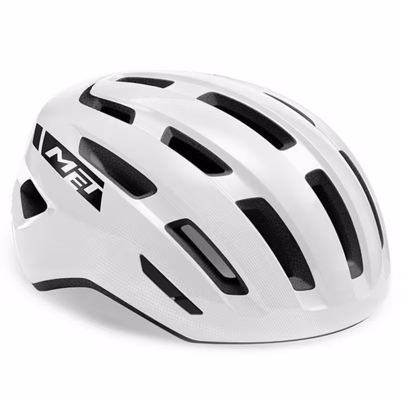 Велошлем Met Miles, белый, размер S-M