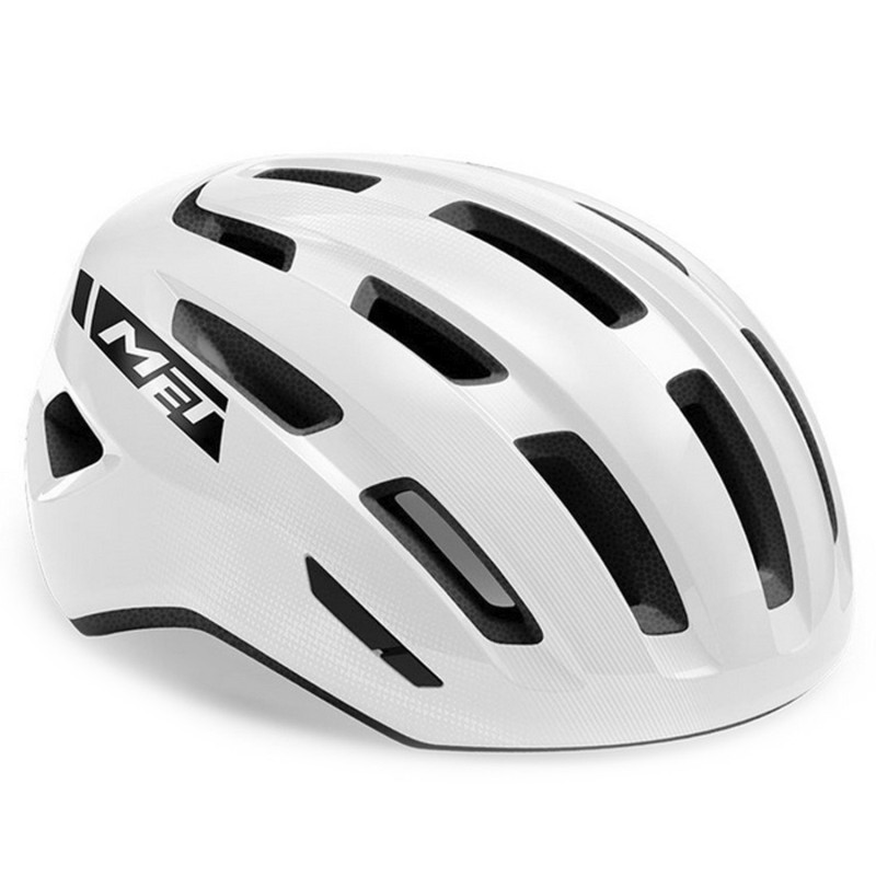 Велошлем Met Miles, белый, размер S-M