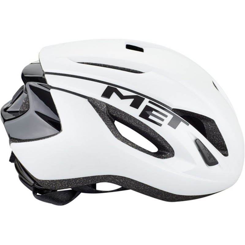 Велошлем Met Strale белый/черный, размер L