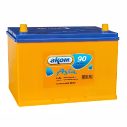 Аккумулятор Аком Asia 90Ah R+, 12V