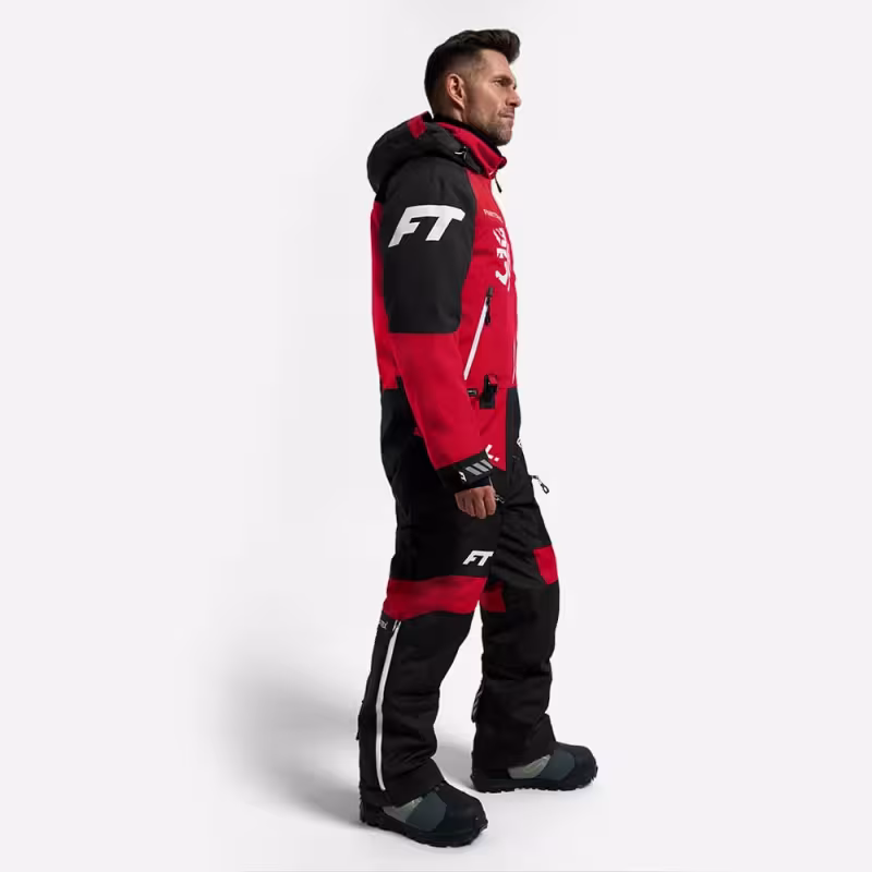 Комбинезон мужской зимний Finntrail Float 21 3902  Red, мембрана Hard-Tex, красный, размер ML, 175-185 см