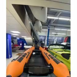 Лодка моторная РИБ Навигатор 380R GT, оранжевый