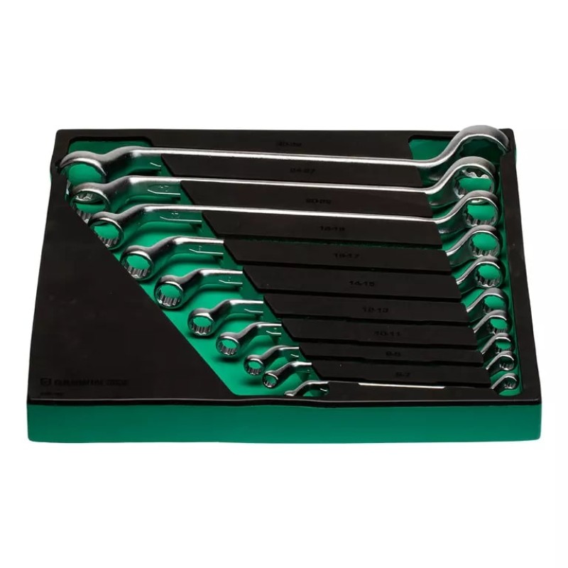 Набор ключей накидных Garwin Pro 646140, 6-32 мм, 9 предметов