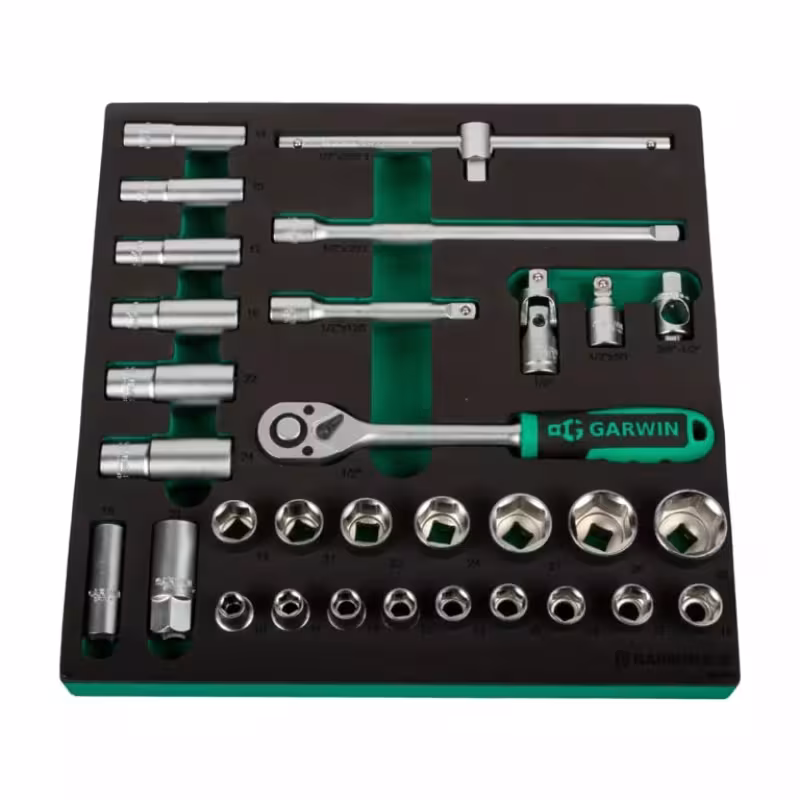 Набор торцевых головок Garwin 646065, 31 предмет