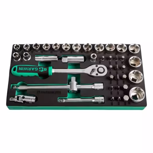 Набор торцевых головок Garwin 646062, 41 предмет
