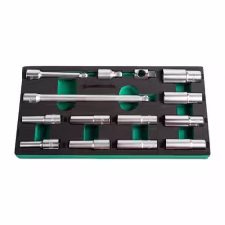 Набор торцевых головок Garwin 646067, 14 предметов