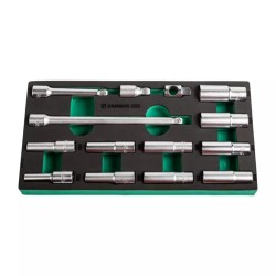 Набор торцевых головок Garwin 646067, 14 предметов