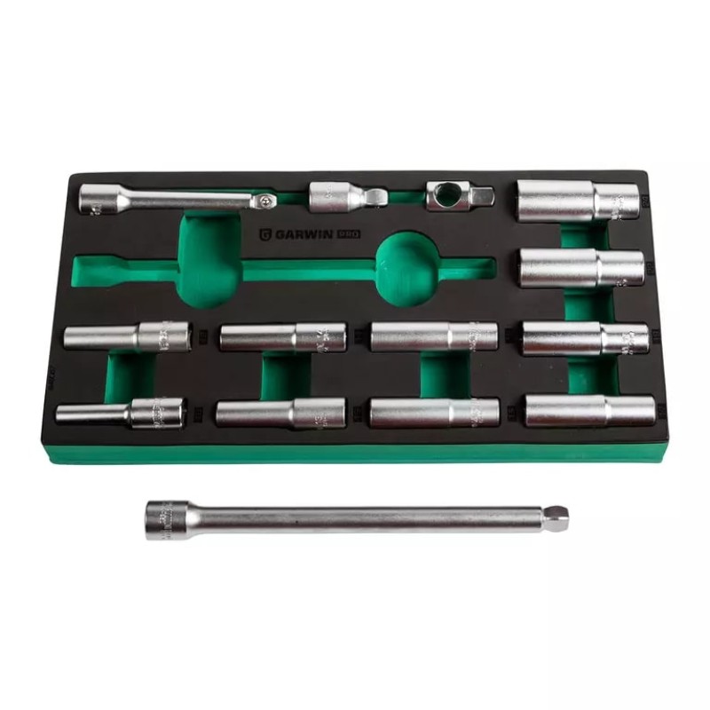 Набор торцевых головок Garwin 646067, 14 предметов