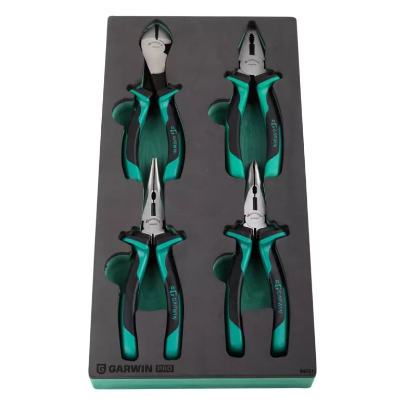 Набор шарнирно-губцевого инструмента Garwin 646310, 4 предмета