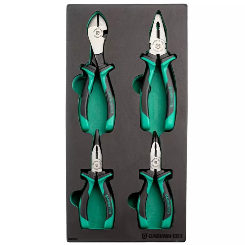 Набор шарнирно-губцевого инструмента Garwin 646305, 4 предмета