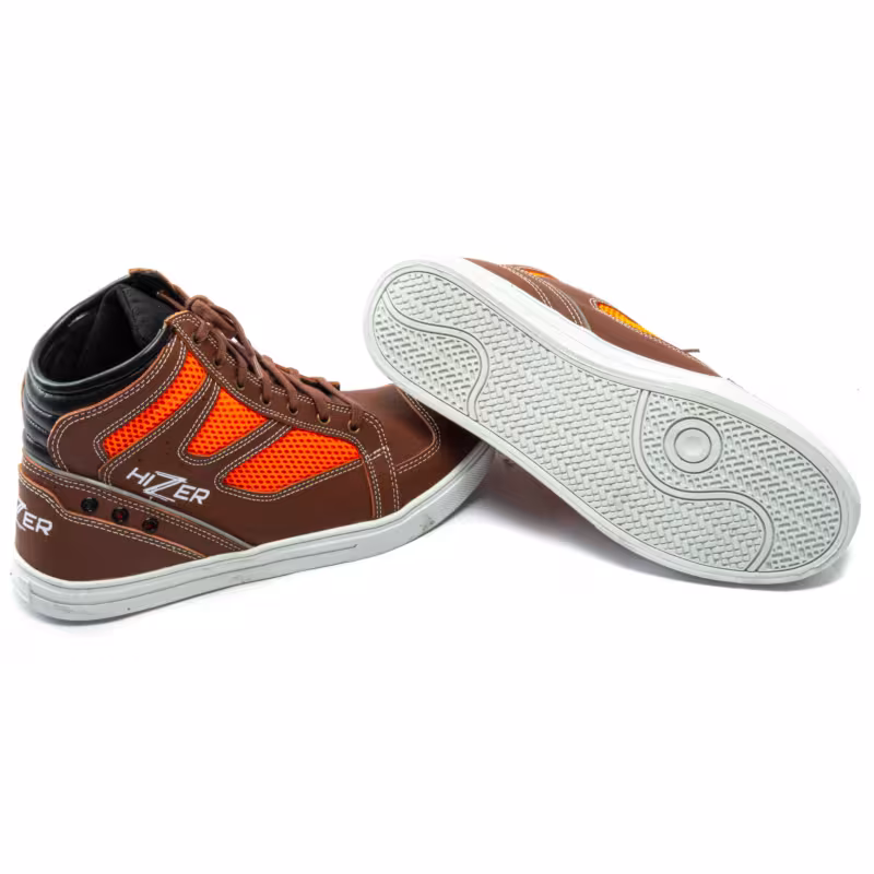 Мотокроссовки Hizer AT-6051, коричневый, размер 42