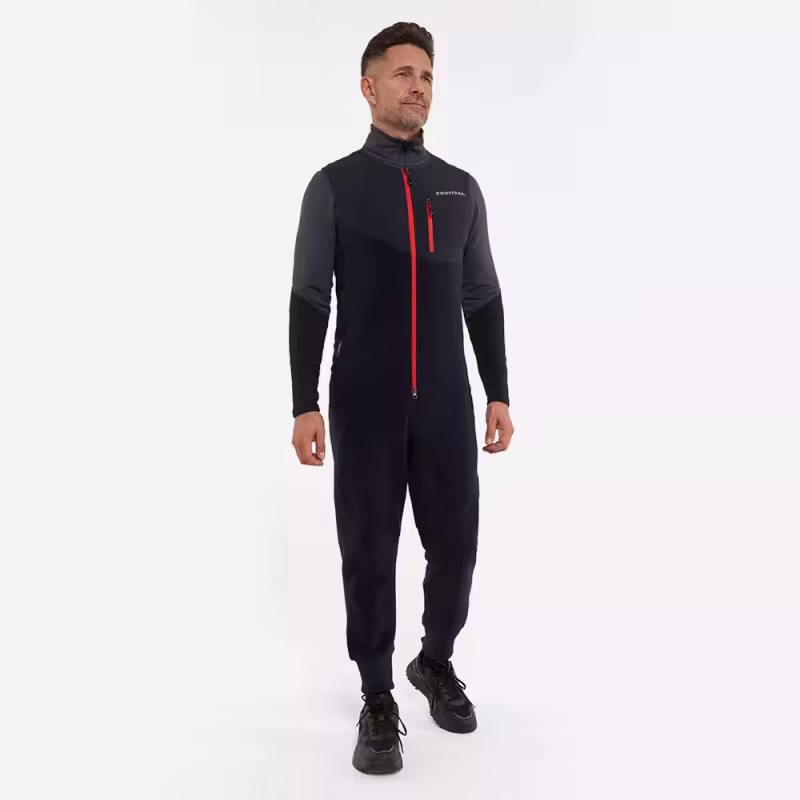 Термокомбинезон мужской Finntrail Polar 1395, флис, черный, размер S