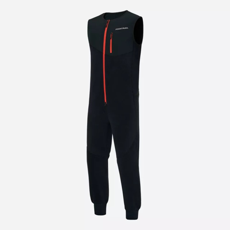 Термокомбинезон мужской Finntrail Polar 1395, флис, черный, размер XXL