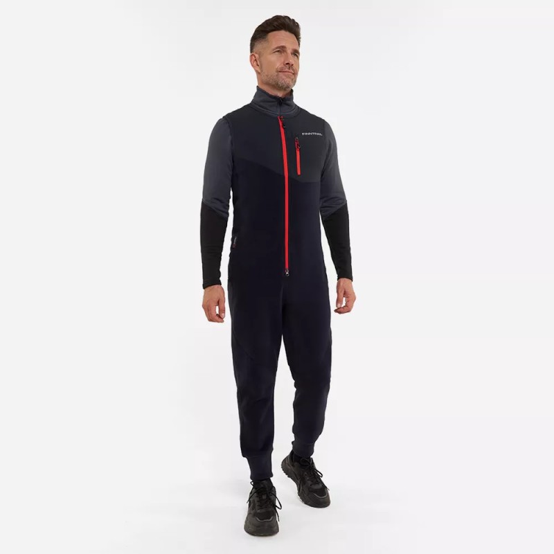 Термокомбинезон мужской Finntrail Polar 1395, флис, черный, размер XXL