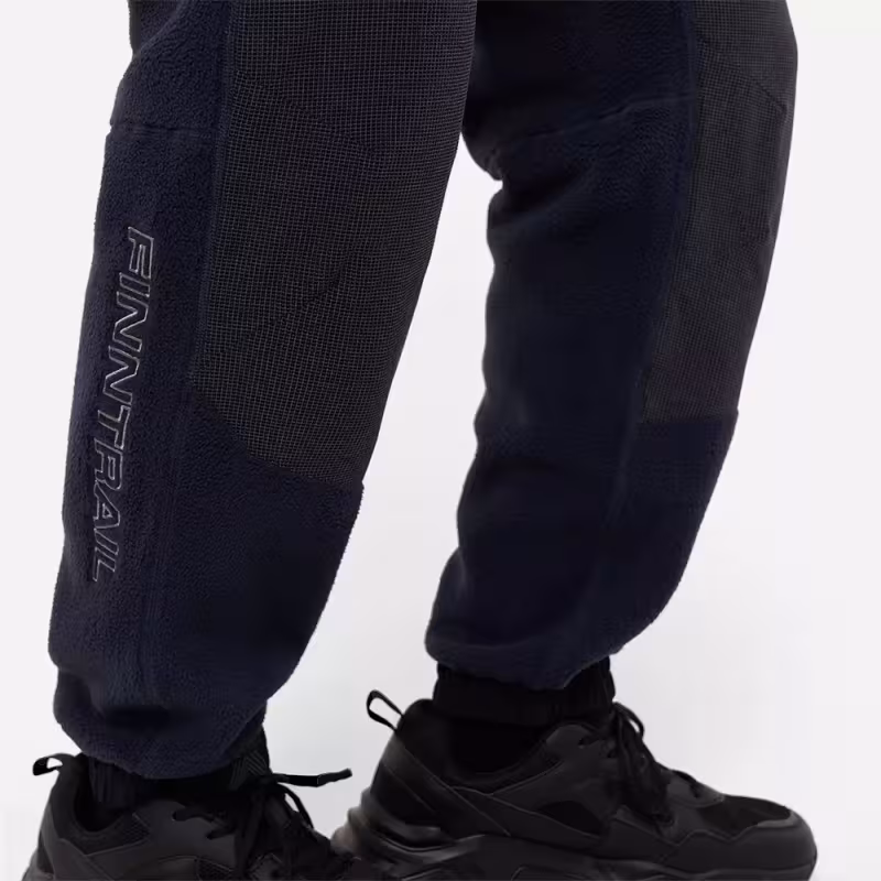 Брюки мужские Finntrail Sherpa 1402 DarkGrey, флис, синий, размер 42-44 (XS), 160-170 см