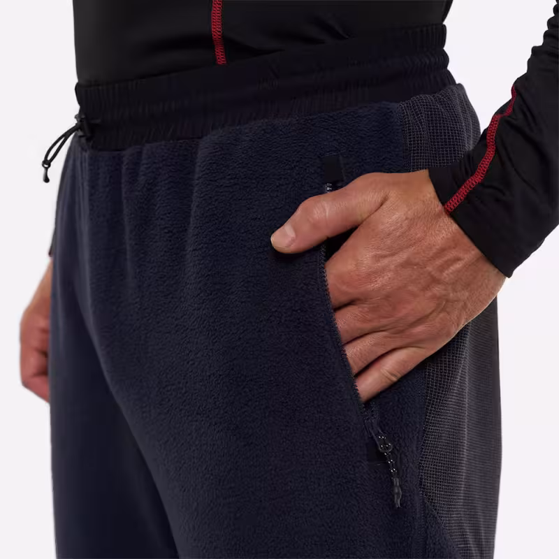 Брюки мужские Finntrail Sherpa 1402 DarkGrey, флис, синий, размер 44-46 (S), 165-175 см