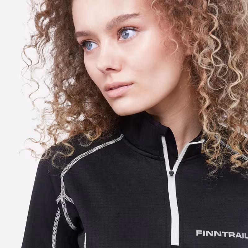 Комплект термобелья женский Finntrail Subzero W 6405, полиэстер, черный, размер XXS