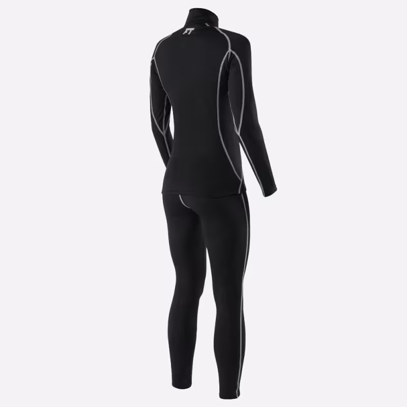 Комплект термобелья женский Finntrail Subzero W 6405, полиэстер, черный, размер L