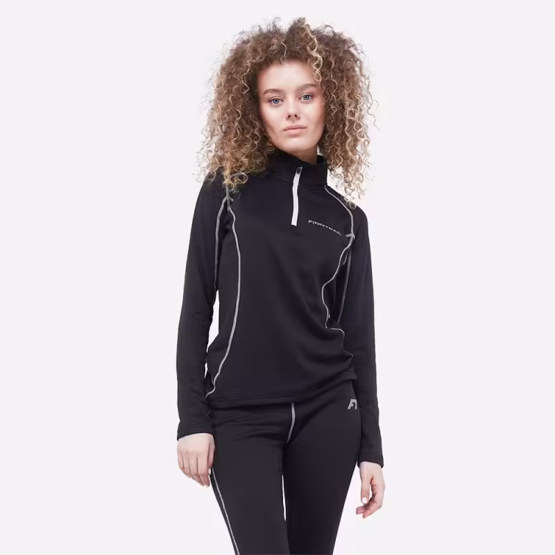 Комплект термобелья женский Finntrail Subzero W 6405, полиэстер, черный, размер L