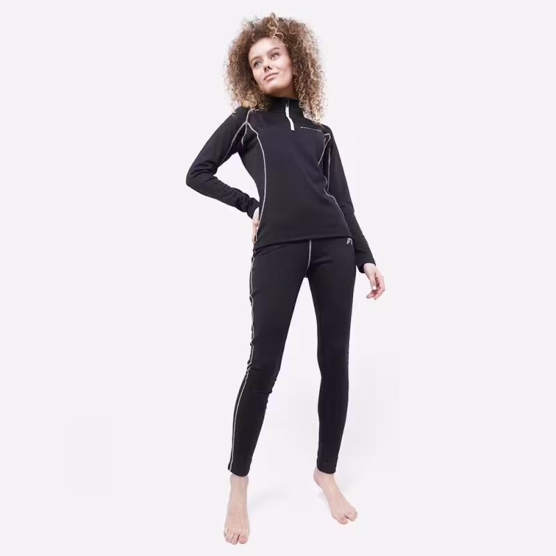 Комплект термобелья женский Finntrail Subzero W 6405, полиэстер, черный, размер L