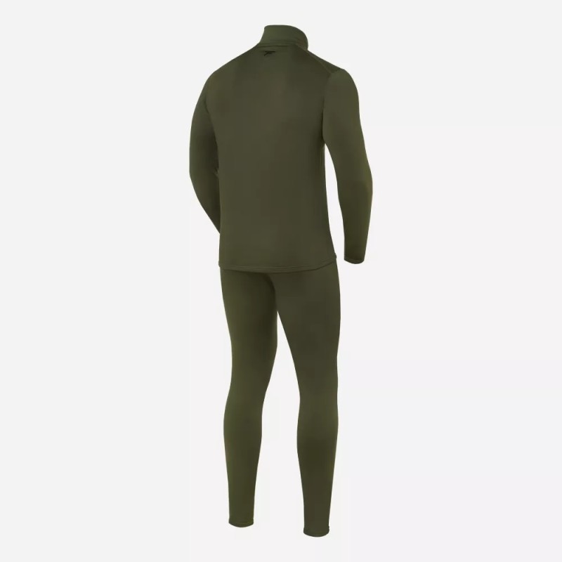 Комплект термобелья мужской Finntrail Thermo Zip 6306 Khaki, полиэстер, хаки, размер L