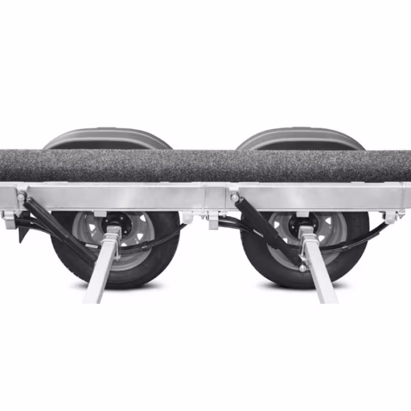 Прицеп лодочный одноосный МЗСА 81773G.021, опорное колесо