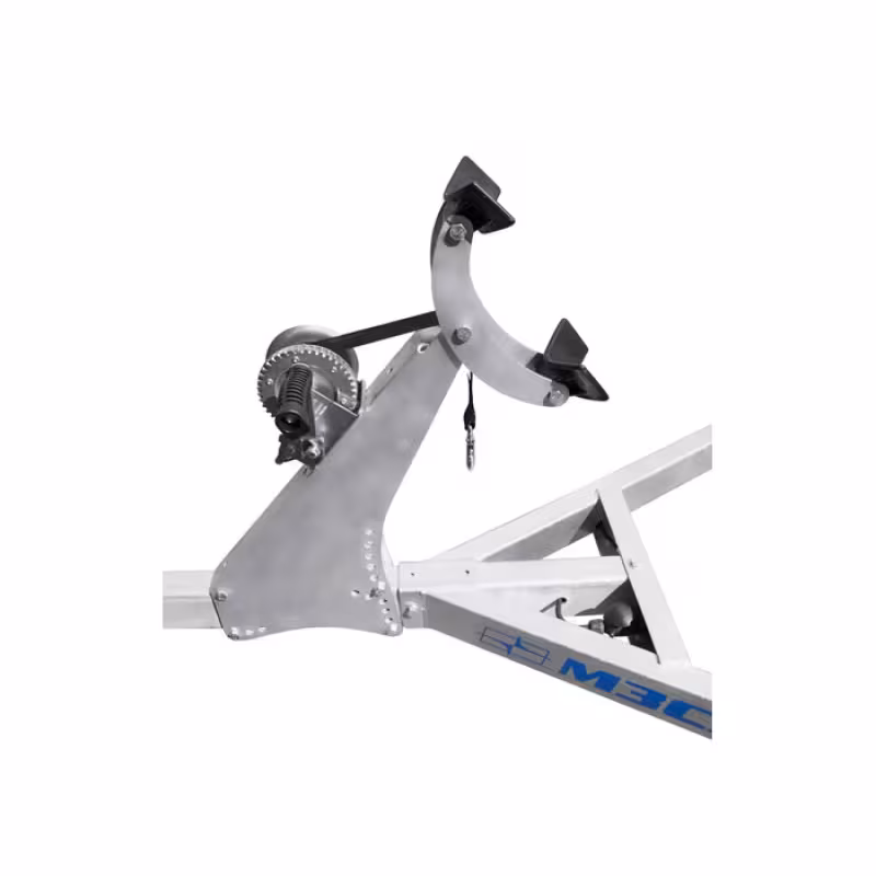 Прицеп лодочный двухосный МЗСА 81773G.021, с опорным колесом