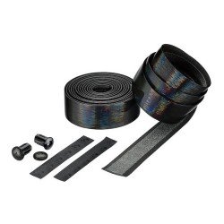 Обмотка руля Ciclovation Leather Touch Gamma Black, 2000x30 мм, черный