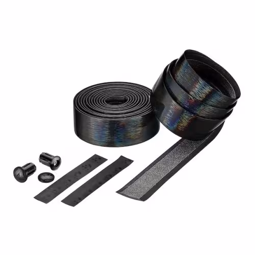 Обмотка руля Ciclovation Leather Touch Gamma Black, 2000x30 мм, черный