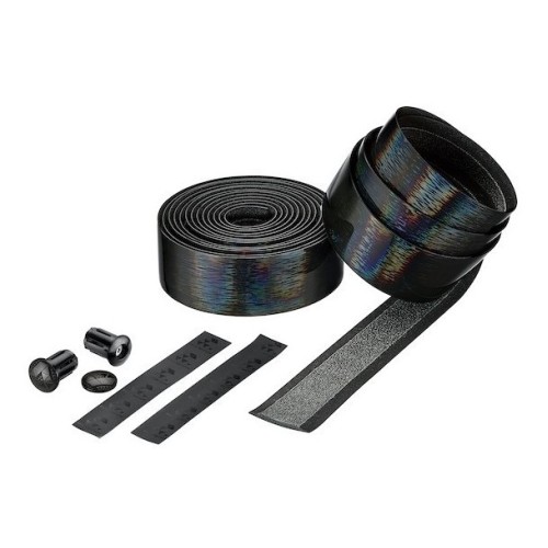 Обмотка руля Ciclovation Leather Touch Gamma Black, 2000x30 мм, черный