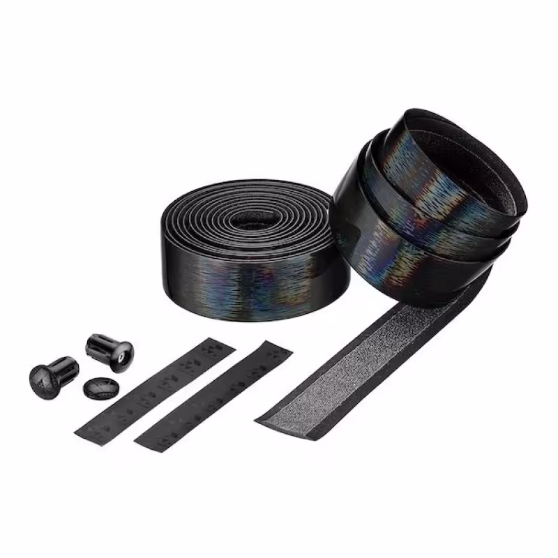 Обмотка руля Ciclovation Leather Touch Gamma Black, 2000x30 мм, черный