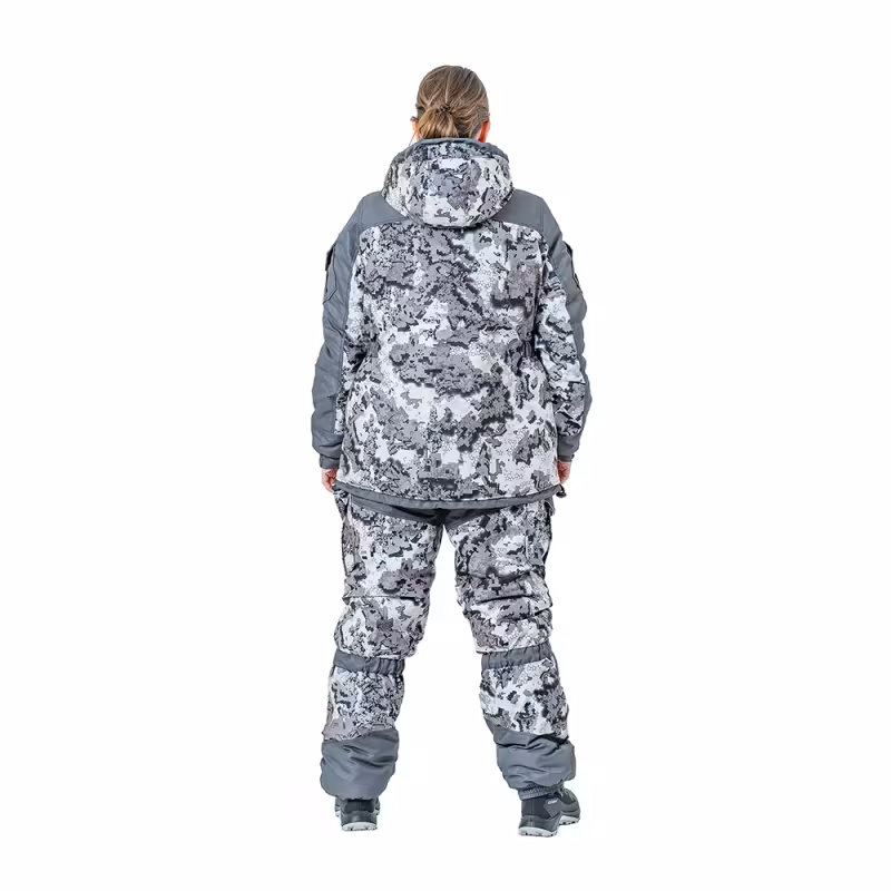 Костюм женский OneRus Горный -45, алова, белый, размер 56-58, 170-176 см